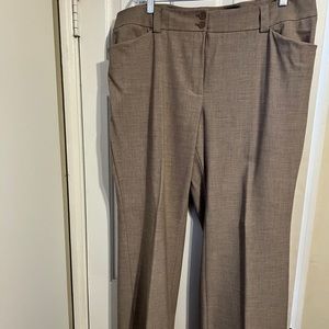 Wide leg dress pants